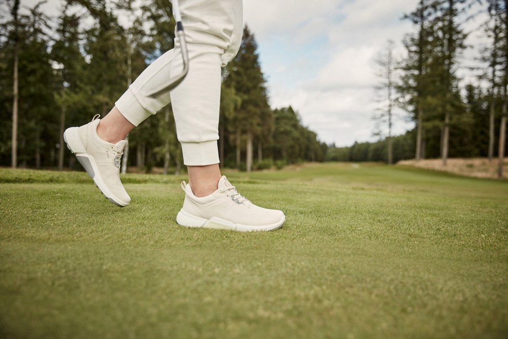 Zapatos De Golf Mujer - ECCO Biom H4 - Beige - JNX289453